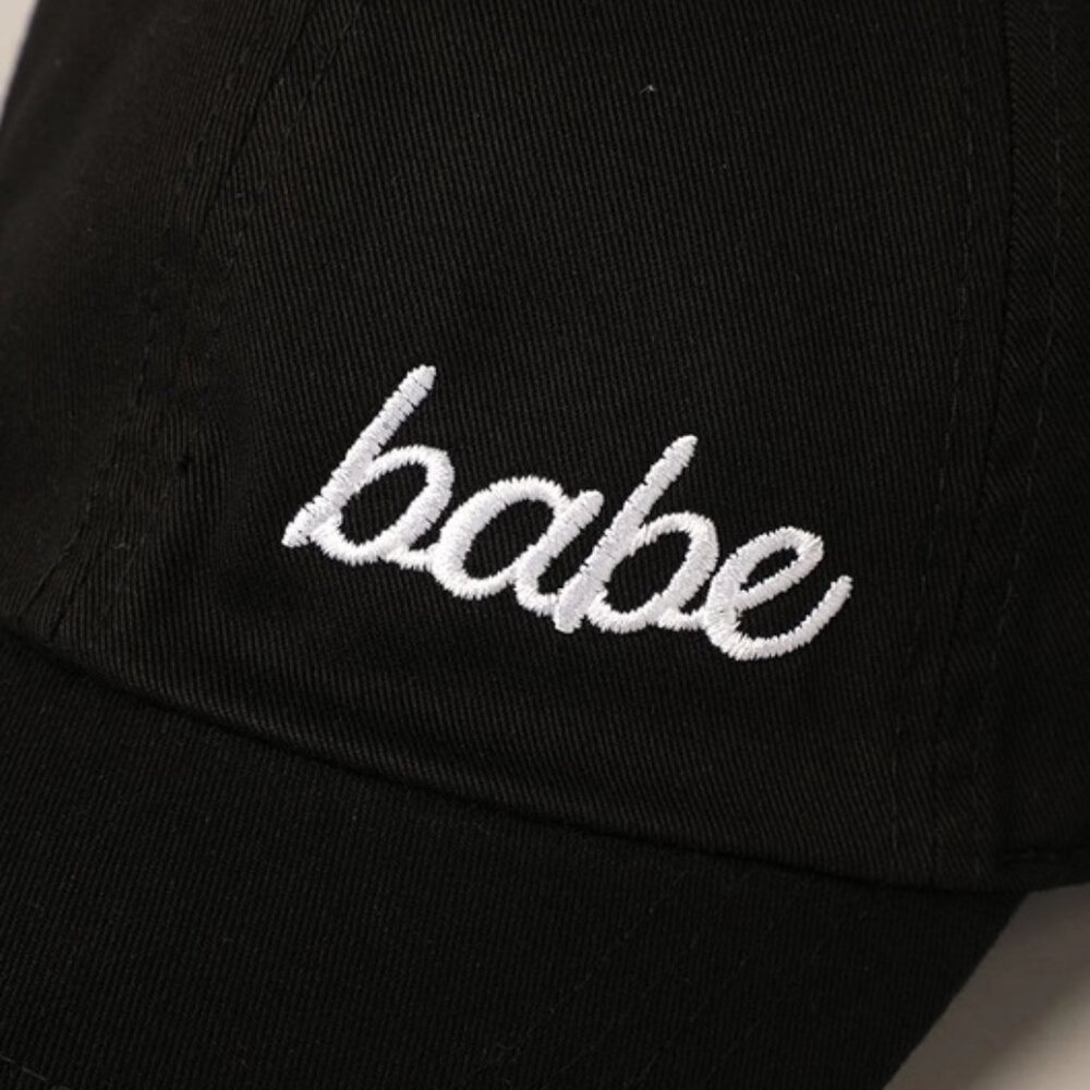 Babe Embroidery Baseball Cap - Picture 4 of 5